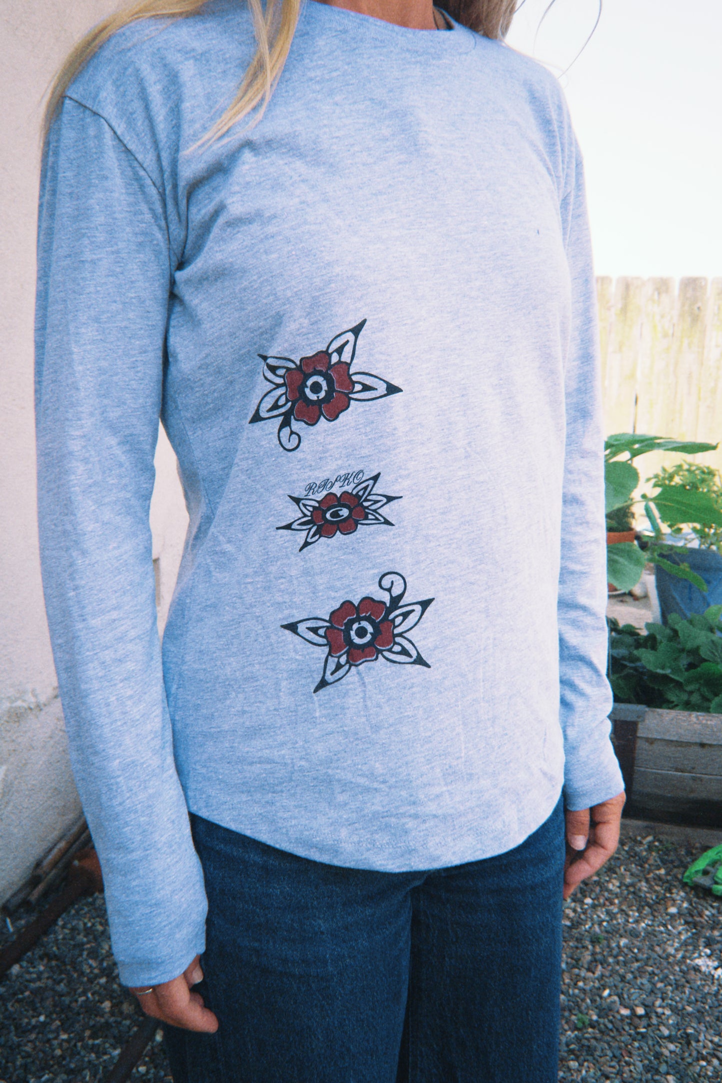 Flora Grey Women's Longsleeve