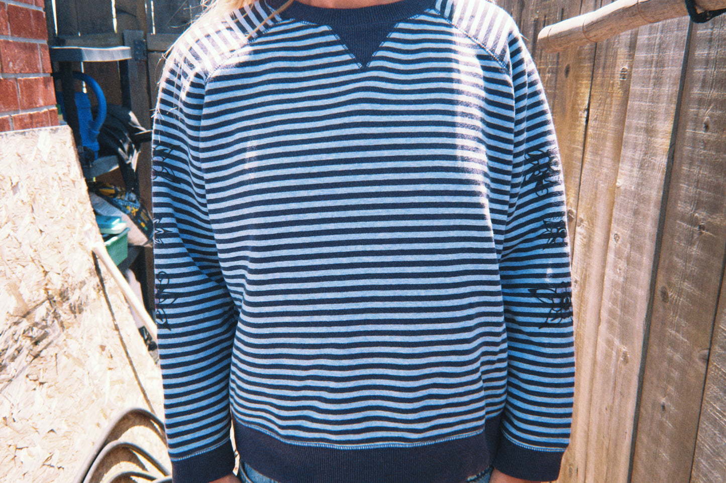 Flora Striped Sweatshirt